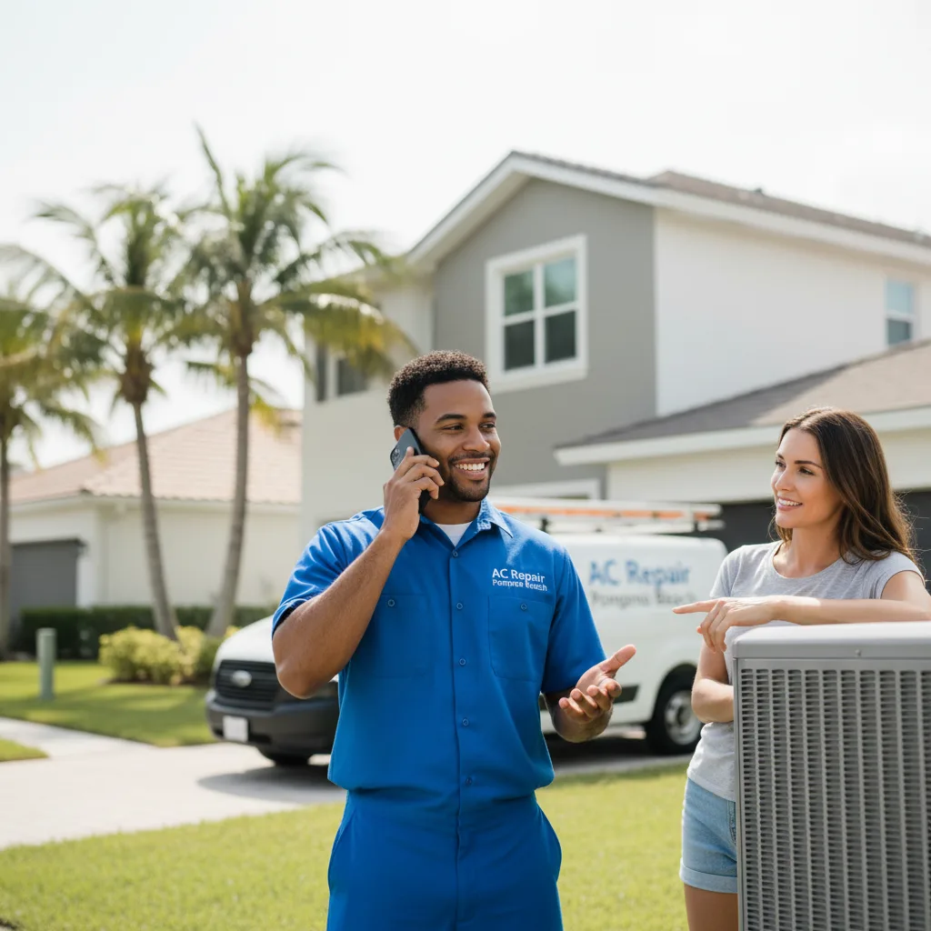 AC Repair Pompano Beach customer support in Pedricktown